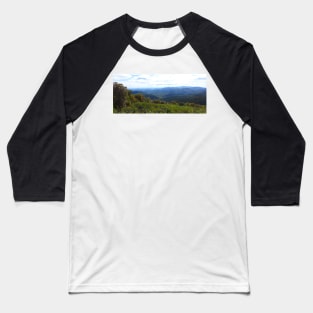 Shenandoah National Park Panorama Baseball T-Shirt